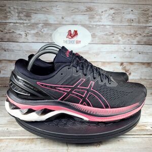 Asics Gel Kayano 27 Women's Size 10 Black Pink Athletic Running Shoes